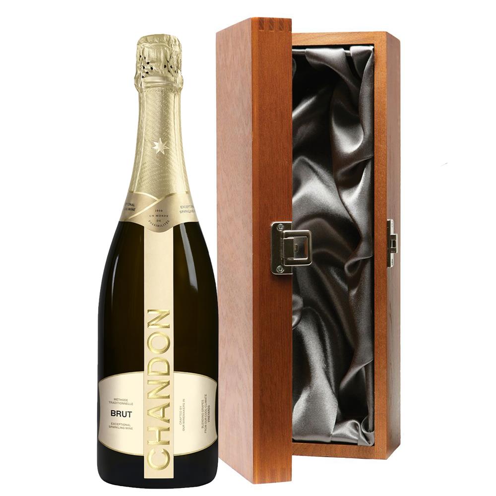 Chandon Brut Sparkling Wine 75cl in Luxury Gift Box